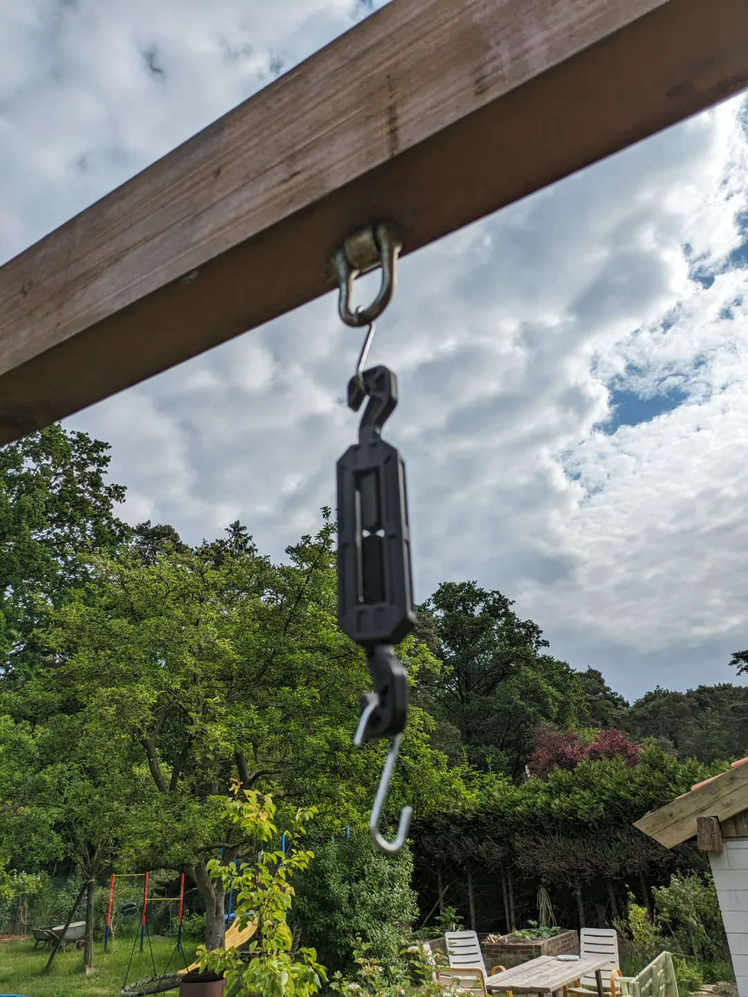 Spannschloss für Sonnensegel, turnbuckle view 2