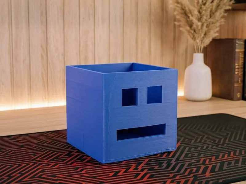 Geometry Dash Cube Storage Box – Support-Free!