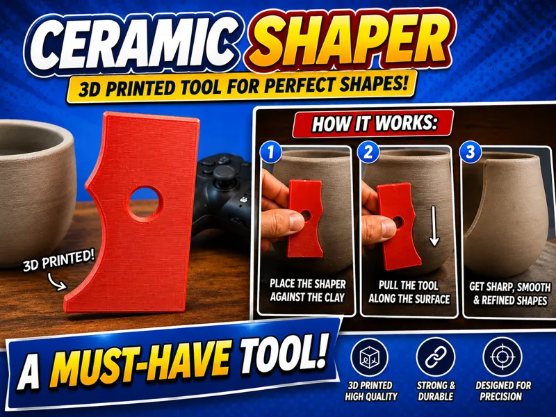 Ceramic shaper