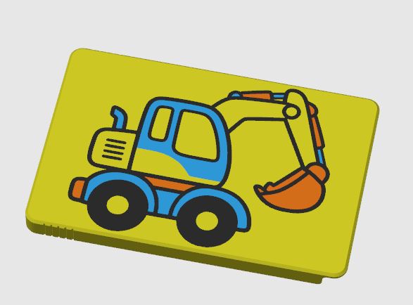 Miniatura 2 do modelo 3D 靠谱乳牙盒