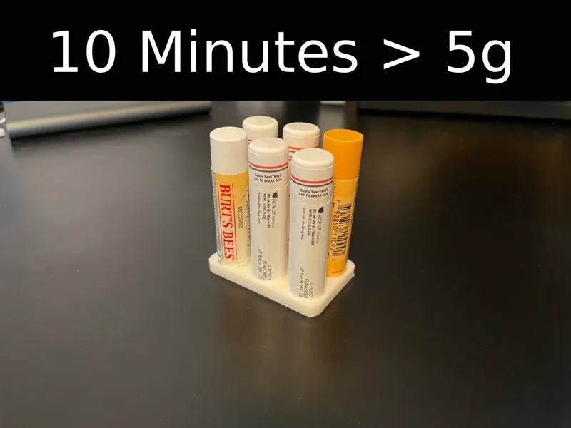 Desk Chapstick Holder