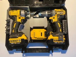 Impact driver insert for Dewalt drill case