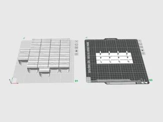 Remix of Tamiya Paint Shelves for IKEA Skadis