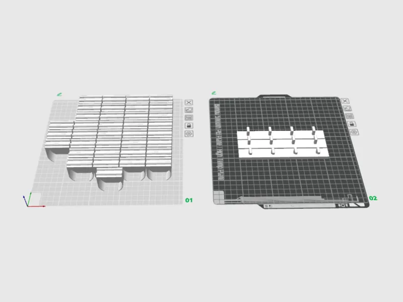 Remix of Tamiya Paint Shelves for IKEA Skadis