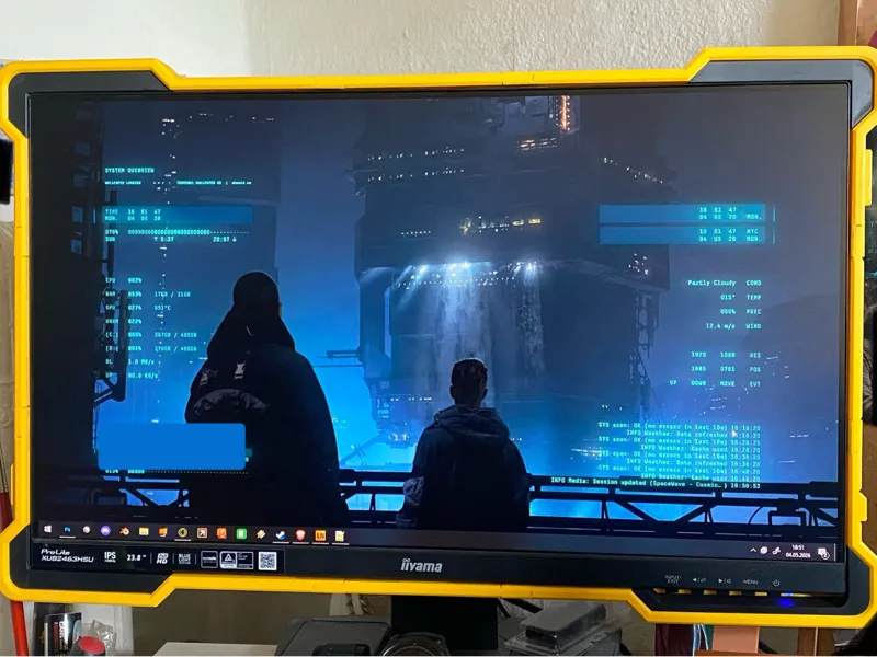 iiyama prolite 24" refit