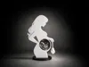 Pregnant Woman – 3D Printed Decor with Photo Insert