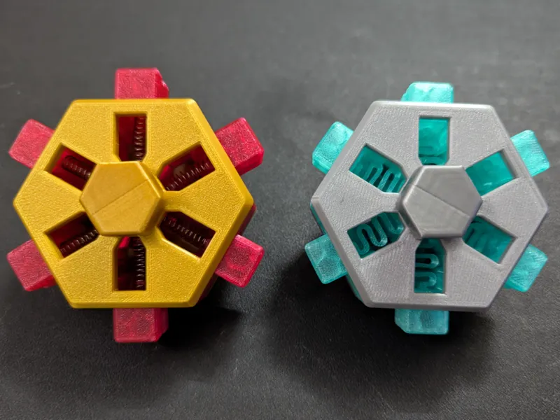 Firework Fidget - Hexagon Click Switch Toy