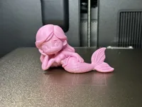 Mermaid PETG Print: 0.2mm layer, 2 walls, 10% infill
