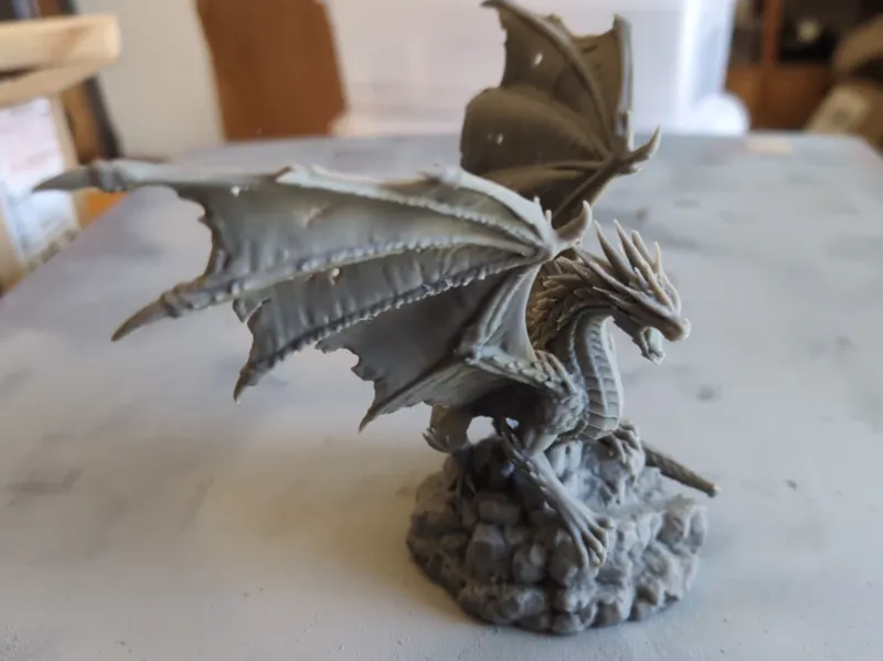 DnD Cryovain Ice-Dragon