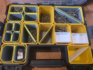 Fatmax/ TSTAK bin management with removable bins