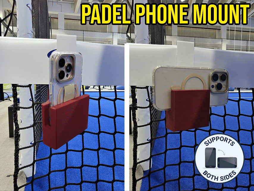 Padel Court Camera Phone Holder (Modular Design)