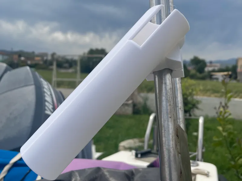 boat fishing rod holder