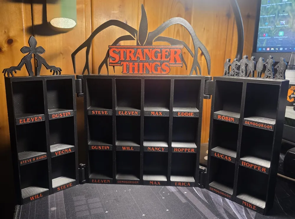 Diseño especial Stranger Things KinderJoy figura adorno decorativo coleccionable