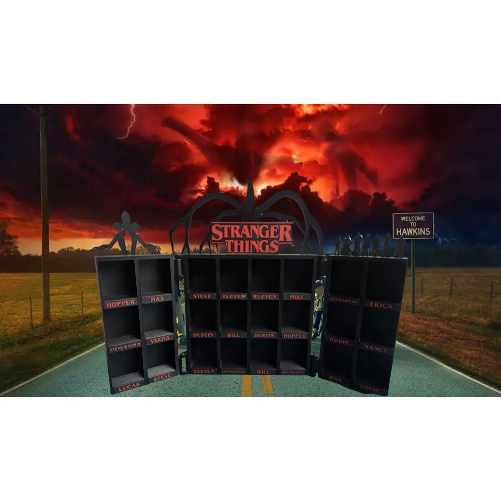 Diseño especial Stranger Things KinderJoy figura adorno decorativo coleccionable