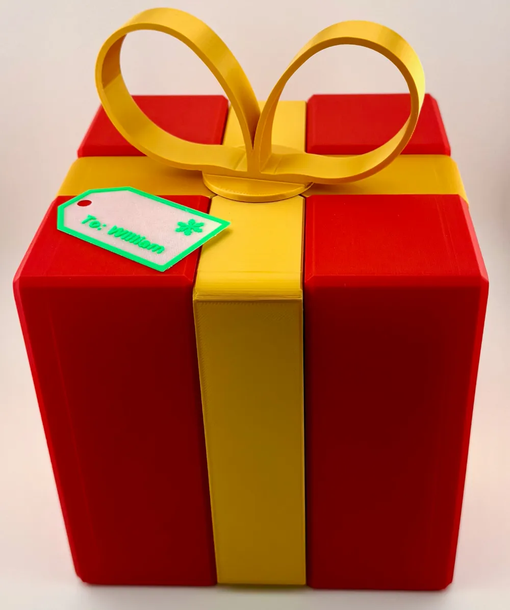 Gift Box Modified Ribbon to Hold Screwdriver - Free 3D Print Model ...