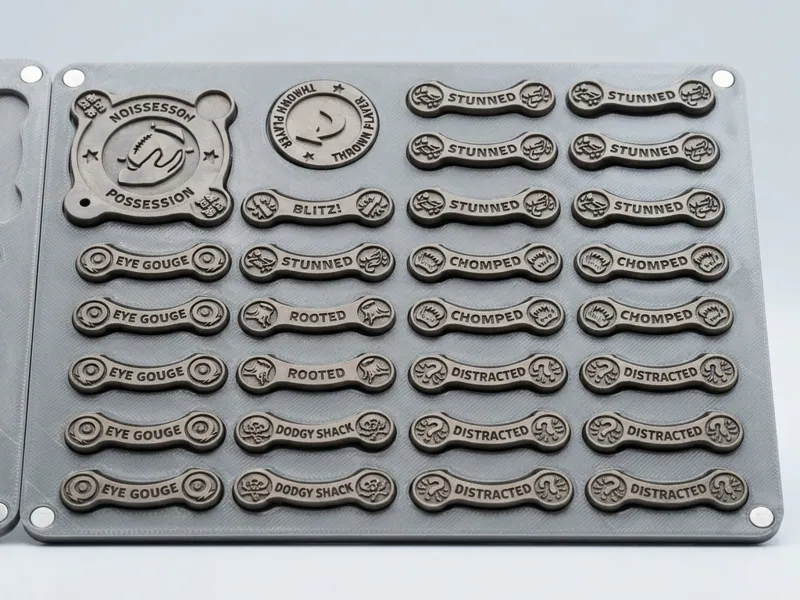 Magnetic Carry Case for Blood Bowl Season 3 Tokens