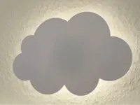 Wolken Platte für Lampe