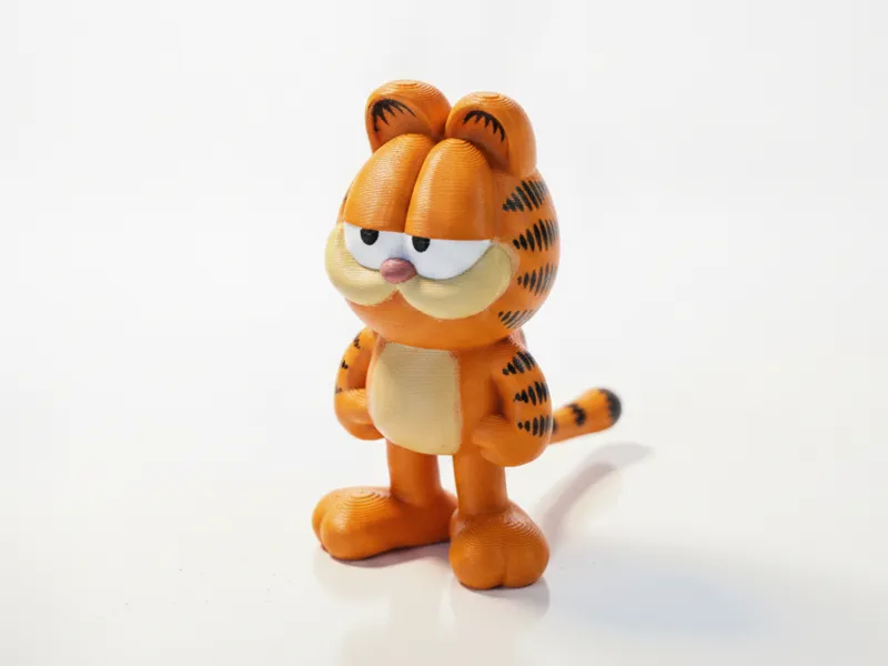 Garfield Cat Figurine Cartoon 3D Printable