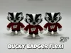 3 Flexi Bucky's 1 Flush