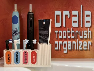 ORAL-B TOOTBRUSH ORGANIZER