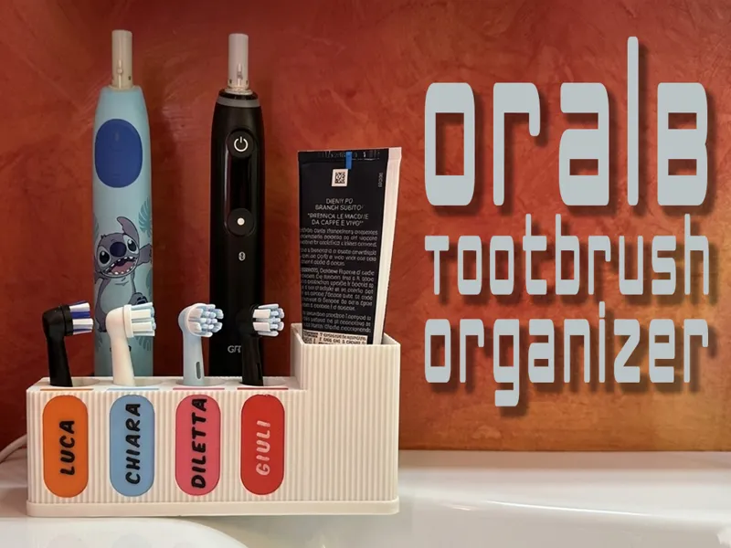ORAL-B TOOTBRUSH ORGANIZER