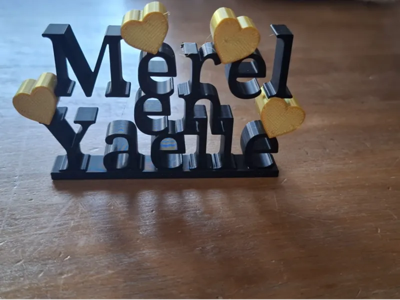 beeldje merel en yaelle