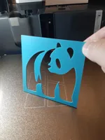 Pochoir panda — photo 3
