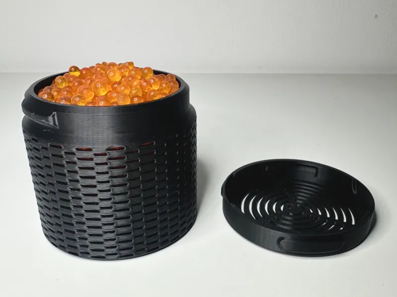 Silica Container – Twist-Lock Lid