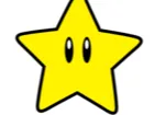 Chaveiro estrela mario 