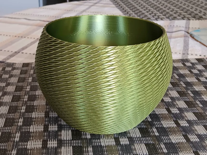 Planter Pot - Weave Pattern