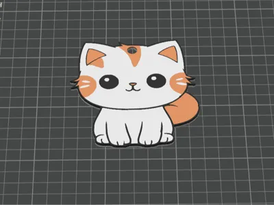 Cat Keychain