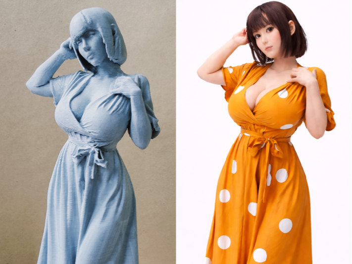 Japanese Model short hair