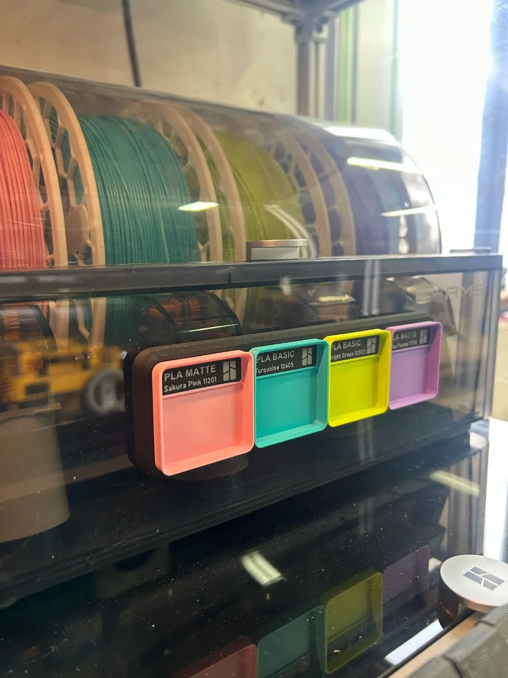 Filament Swatch - Gridfinity by schuylab MakerWorld: Download Free 3D ...
