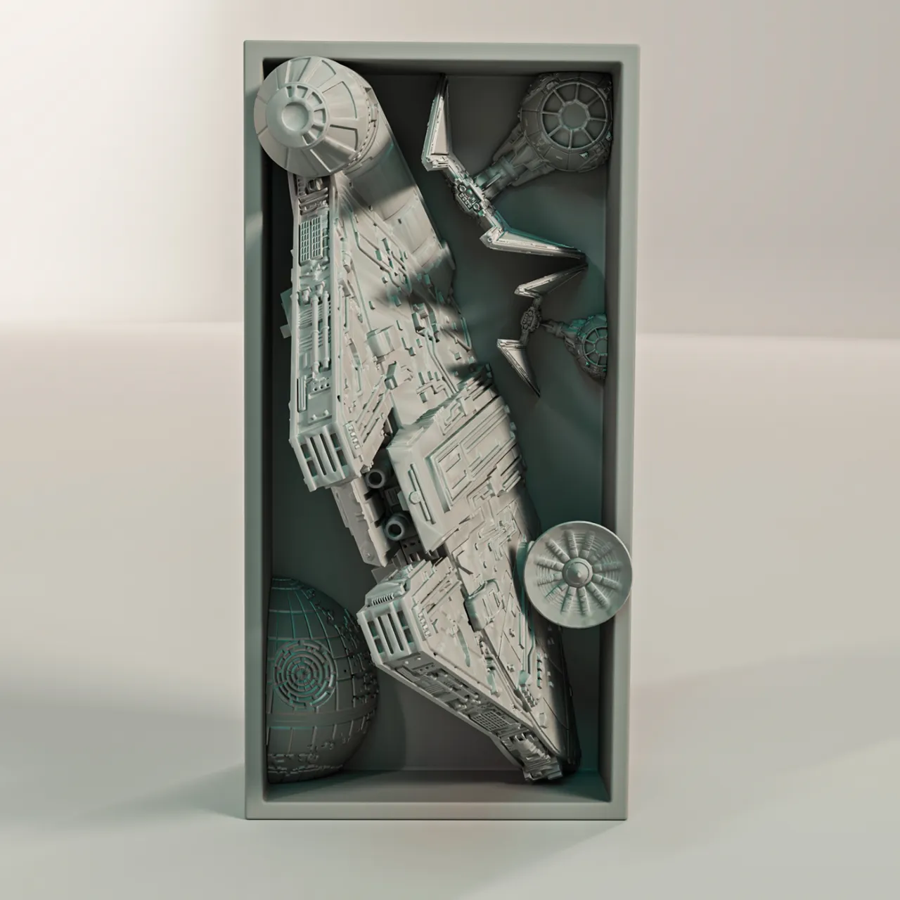 Star Wars Book Nook and Wall Mount view 3