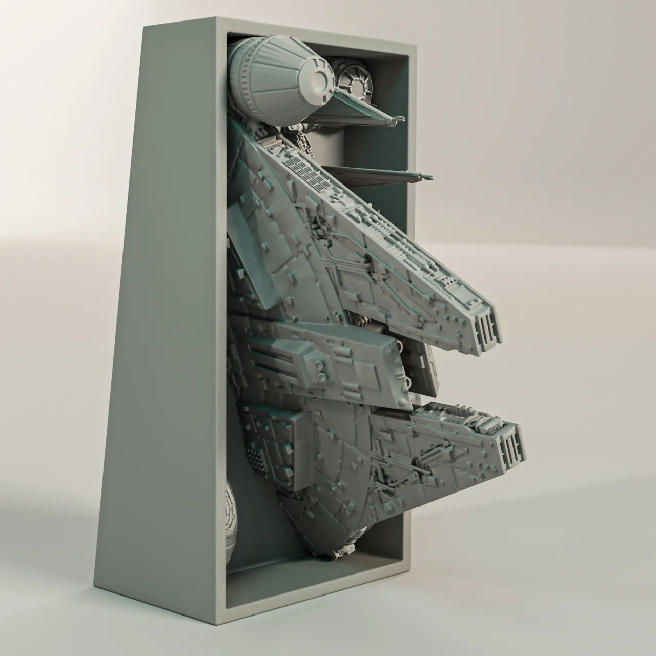 Star Wars Book Nook and Wall Mount view 4