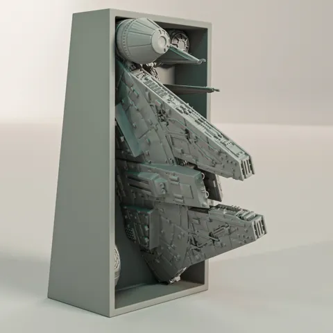 Star Wars Book Nook and Wall Mount view 4