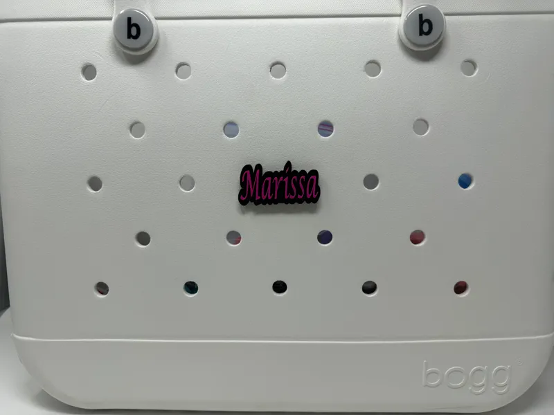 Bogg Bag Name Charm (Marissa)