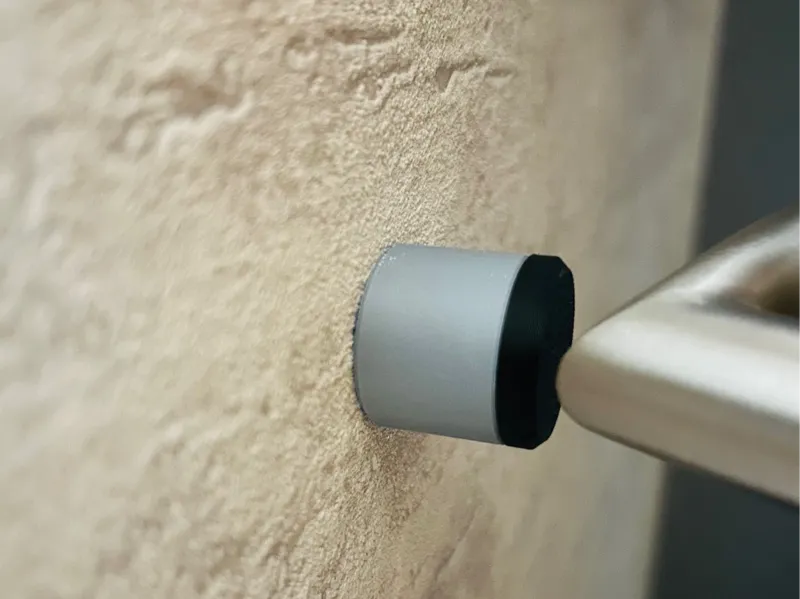 Türstopper, Wandtürstopper mit Schraubenabdeckung