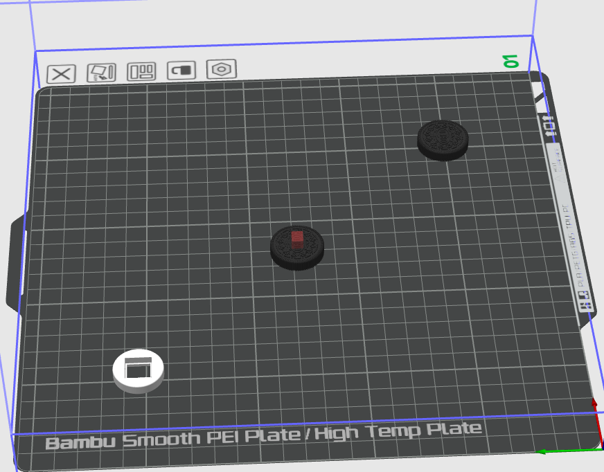Miniatura 4 do modelo 3D Oreo clicker