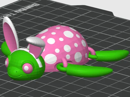 easter egg turtle