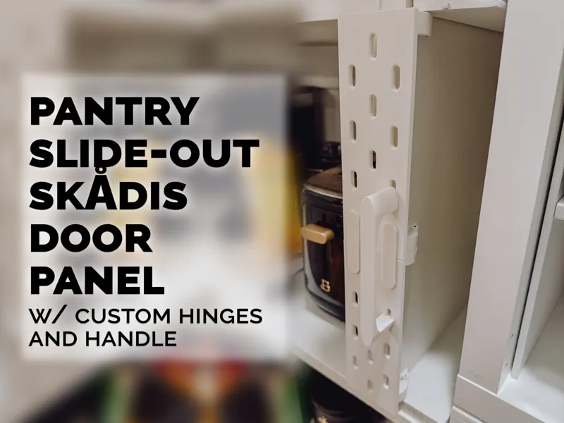 Pantry Slide-Out SKÅDIS Door Panel 