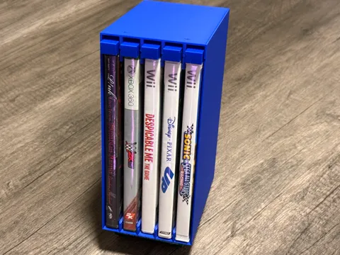 Caja o estuche: Retro DVD Case | WiiU XBOX360 GameCube | Stackable — referencia de MakerWorld
