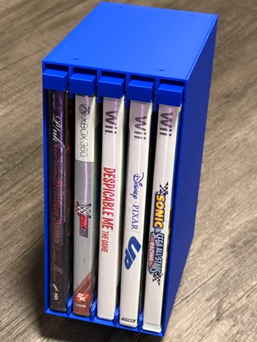 Caja o estuche: Retro DVD Case | WiiU XBOX360 GameCube | Stackable — vista de referencia 2