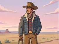 The Lone Ranger - Modern Cowboy Illustration