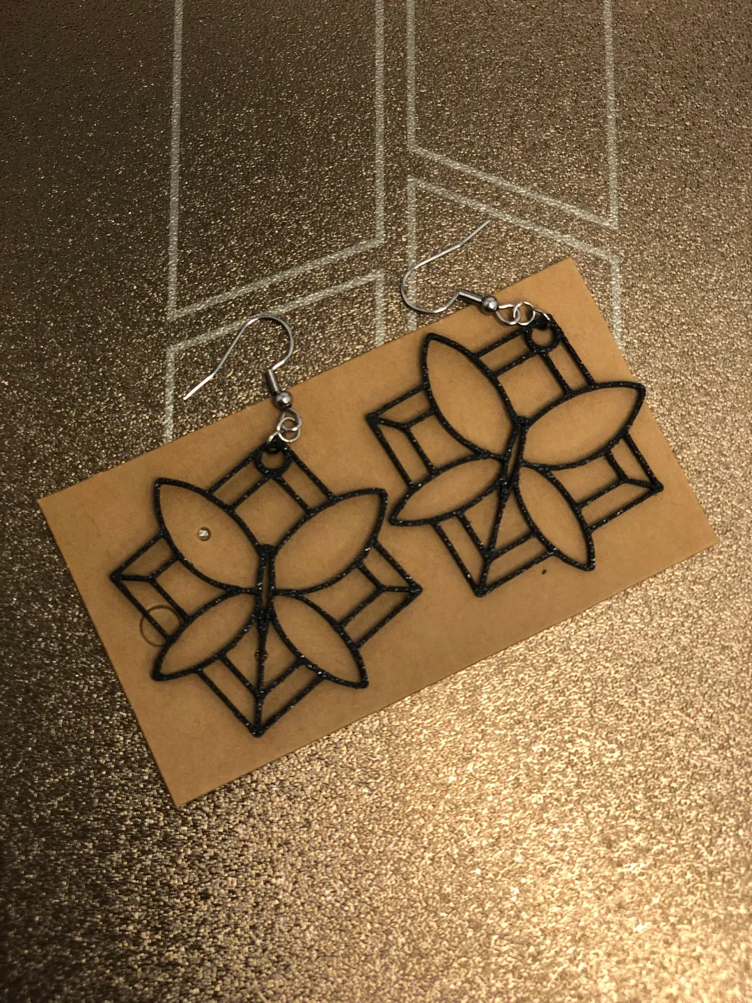 Dragonfly earrings no AMS 0,4 mm nozzle view 2