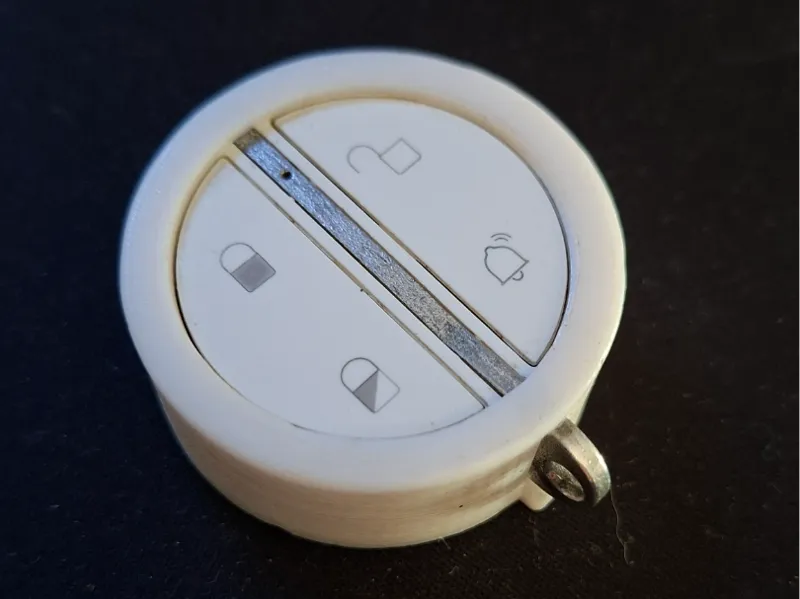 Protection Badge Somfy Alarm Keyfob et capuchon