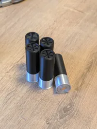 12 gauge, 2-3/4" shell, inert