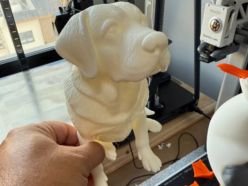 Perro realista 18 cm