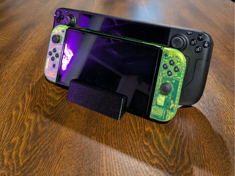 Steam Deck and Nintendo Switch holder