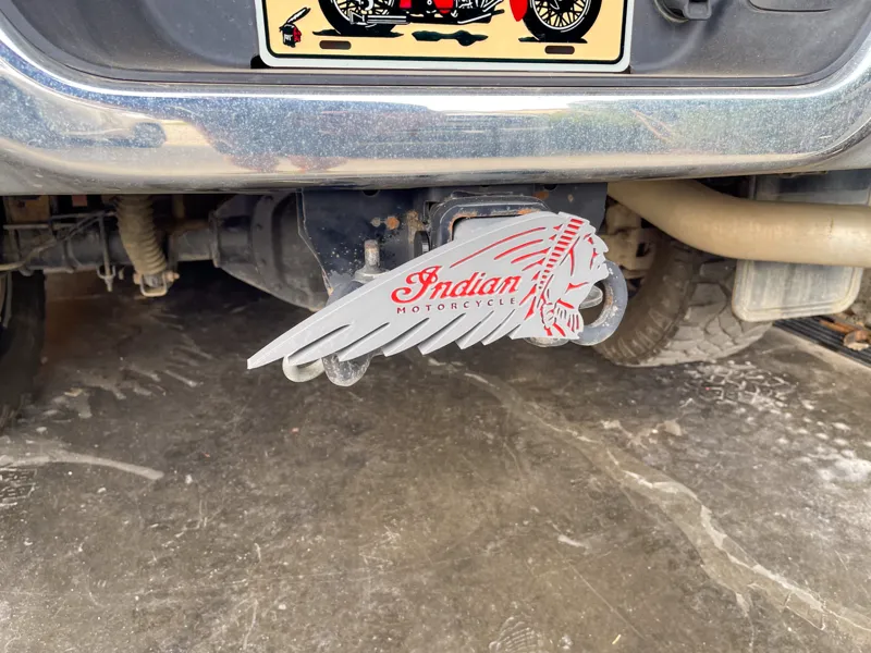 Indian Motorcycle Receiver Hitch Cover